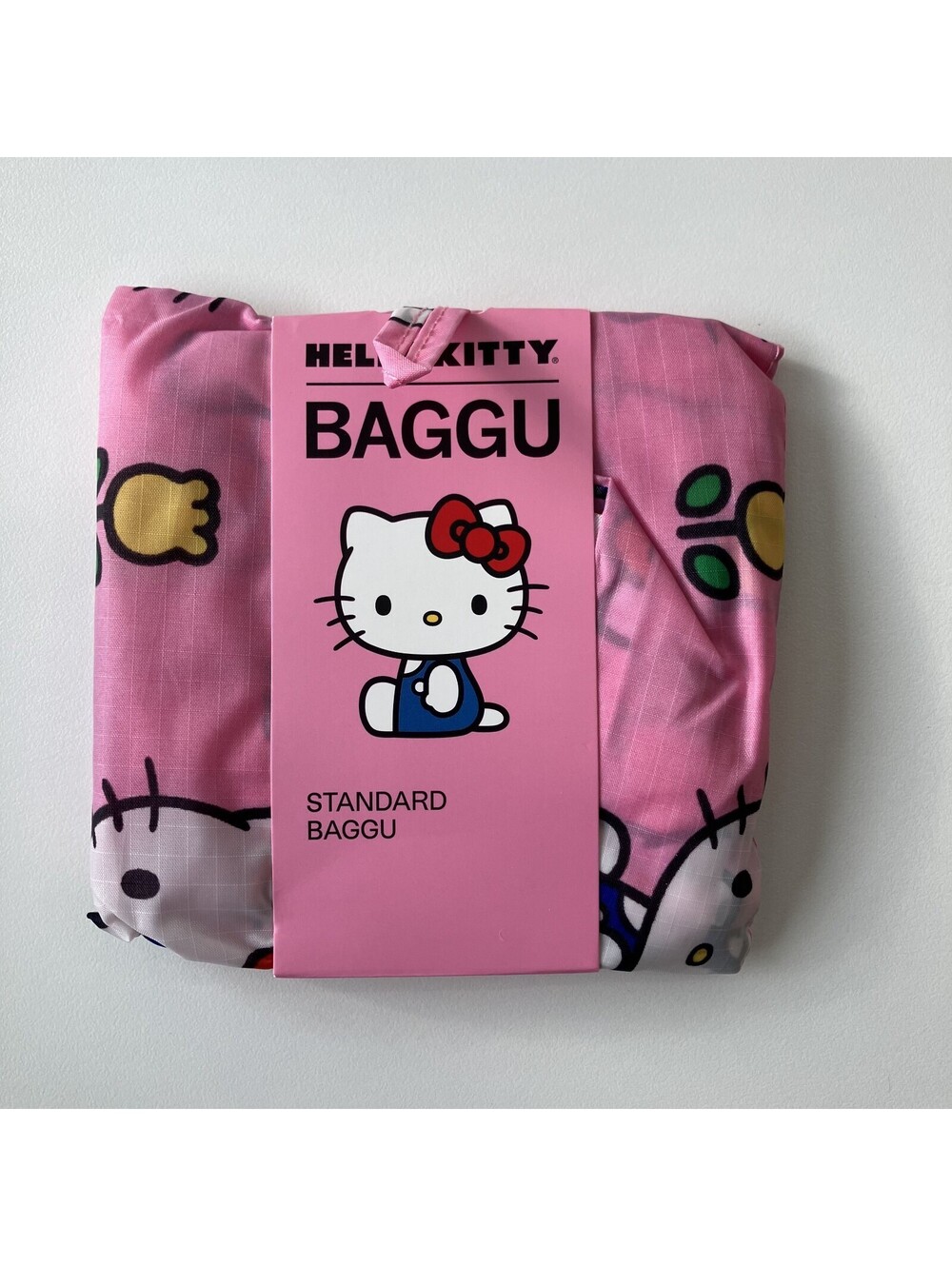 Baggu Standard Reusable Eco Tote Bag Hello Kitty and Friends Pink New